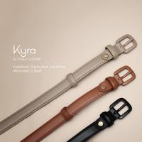 Gambar Ikat Pinggang Wanita VOILA LEATHER KYRA Casual Daily Elegant - Havana dari Voila Leather Kota Administrasi Jakarta Pusat 1 Tokopedia