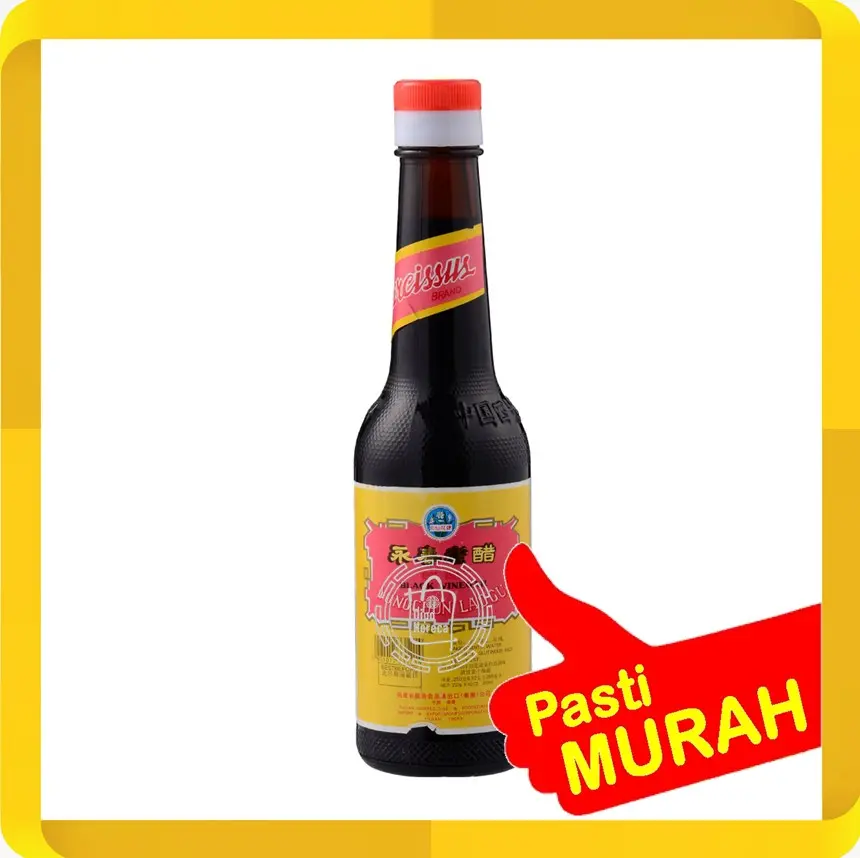 Cuka Hitam Narcissus Black Vinegar 250ml Tiongkok
