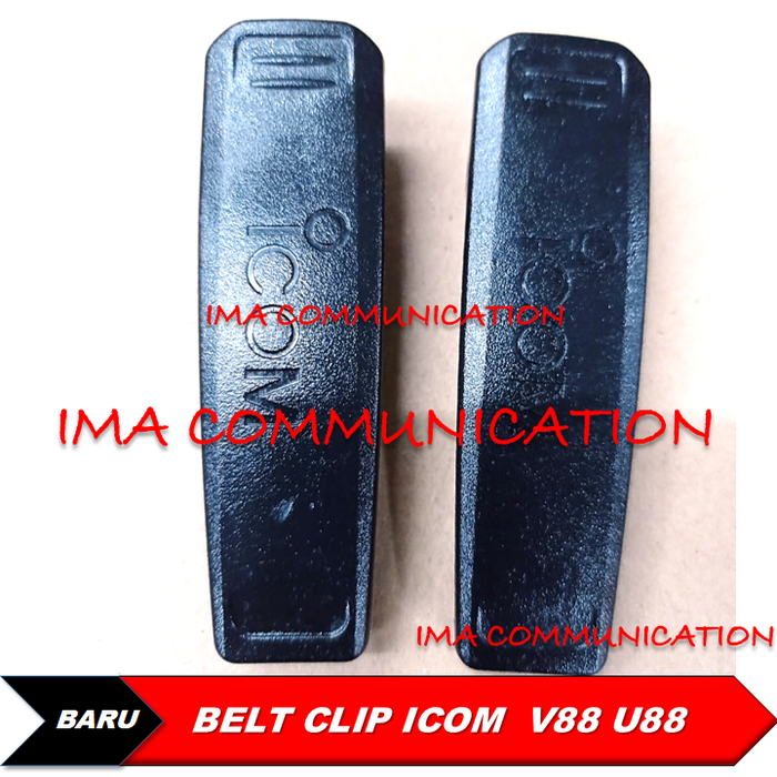 Gambar BELT CLIP ICOM V88 U88 dari IMA KOMUNIKASI SOLUTIONS Kota Administrasi Jakarta Barat Tokopedia