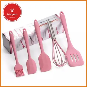 Sepatula Baking Spatula Set Kuas sutil Silikon Utensil cutil Silicon