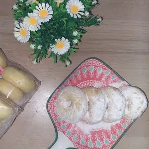 Donat Kentang Frozen Isi 8 Dilengkapi Gula Halus Untuk Ekspedisi Pilih Sehari Sampai