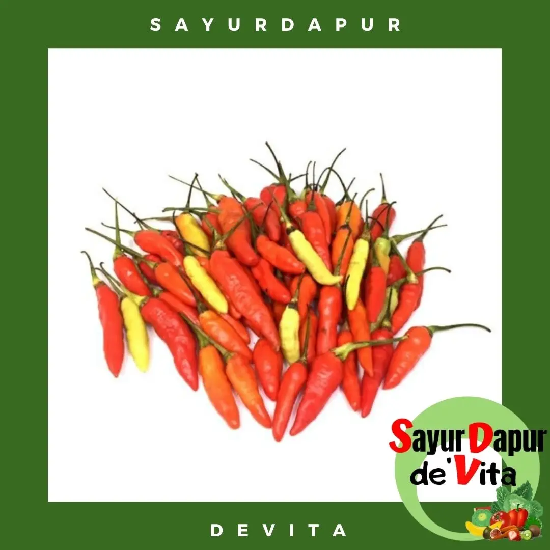 deVita, Cabai Rawit Pedas, perpack, 100 gram, 250 gram