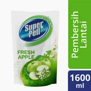Superpell pembersih lantai fresh apple 1600ml