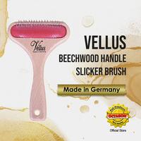 Gambar VELLUS Sisir Premium Beechwood Handle Slicker Brush | Sisir Anjing Kucing dari Octagon Pet Indonesia Kota Surabaya 5 Tokopedia
