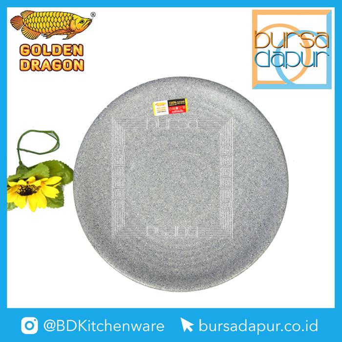 Gambar Golden Dragon Melamine Matte Grey Piring Tembikar Bulat 9" (P2209A-MG) dari Bursa Dapur Mall Kota Administrasi Jakarta Barat Tokopedia