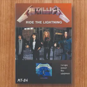 Buku Tablature Gitar Metallica Ride The Lightning Band Score