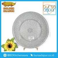 Gambar Golden Dragon Melamine Matte Grey Piring Tembikar Bulat 9" (P2209A-MG) dari Bursa Dapur Mall Kota Administrasi Jakarta Barat 4 Tokopedia
