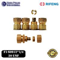 Gambar Konektor Pipa AC Multilayer Riifo ke Unit AC (Uk. 1/4inch) F1-S0912*7/16 dari Rifeng Tangerang Kota Tangerang 1 Tokopedia