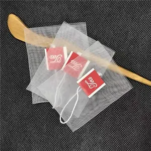 10pcs Kantong Teh Piramid/Pyramid Tea Bag /Nylon Tea Bag Foodgrade