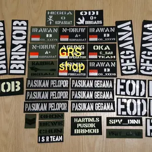 patch laser custom panel ID,body vest,name tag