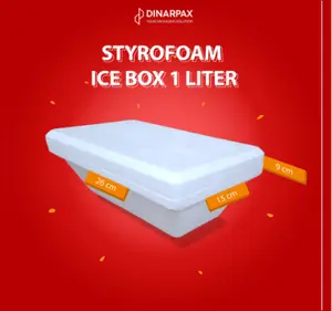 Styrofoam box 1ltr/Gelato / DinarBox / CoolerBox / Frozen Box/IceBox