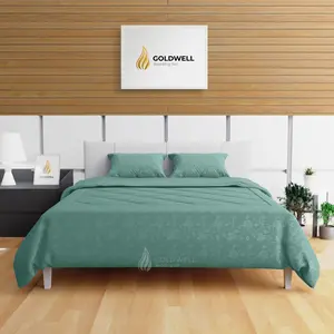Bedcover Only Goldwell 210x230 Katun Jacquard Emboss Wr-3