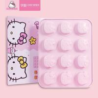 Gambar Chefmade Hello Kitty 12cup Non-Stick Cake Pan 32.6x25.8x2.8cm Cetakan dari Kochindo Kota Tangerang Selatan 1 Tokopedia