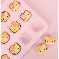 Gambar Chefmade Hello Kitty 12cup Non-Stick Cake Pan 32.6x25.8x2.8cm Cetakan dari Kochindo Kota Tangerang Selatan 2 Tokopedia