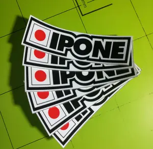Stiker racing motor anti air - Ipone Vynil laminasi Doff Stiker HP Laptop