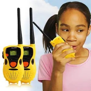 Kids Toys Mini Walkie Talkie Anak 1 Pasang HT mainan - 178 - Yellow
