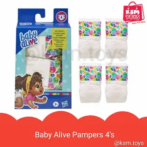 Baby alive diapers pack isi 4