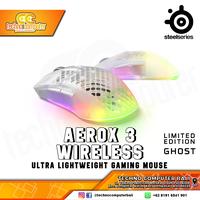 Gambar MOUSE GAMING STEELSERIES AEROX 3 WIRELESS - GHOST EDITION RGB dari Techno Computer Bali Kota Denpasar 1 Tokopedia