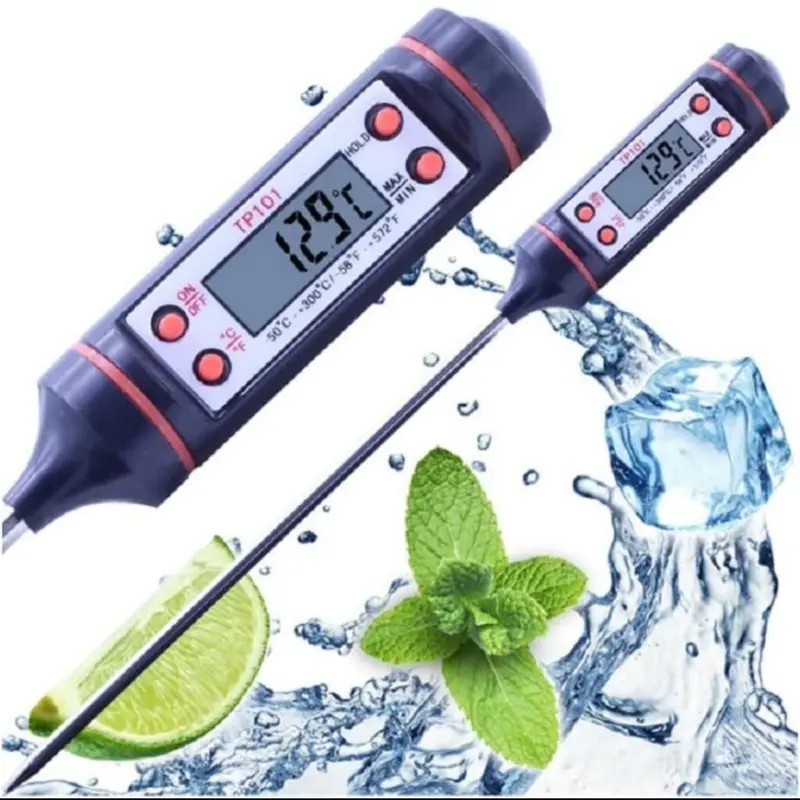 Termometer digital masak dapur suhu air masakan daging thermometer ...