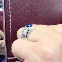 Gambar Cincin Berlian Pria Batu Blue Sapphire KMR710435-Kimberly Jewellery dari Kimberly Jewellery Online Kota Administrasi Jakarta Selatan 4 Tokopedia