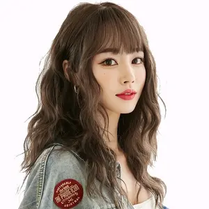 Wkg Korea Wig Wave Wig Wanita Wig Perempuan Panjang 50cm 10210