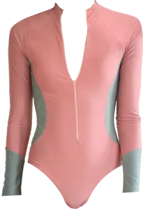 SUMMERTIDE - Not So Momsy Series Women Surf Suit ROUGE PINK
