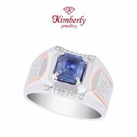 Gambar Cincin Berlian Pria Batu Blue Sapphire KMR710435-Kimberly Jewellery dari Kimberly Jewellery Online Kota Administrasi Jakarta Selatan 1 Tokopedia