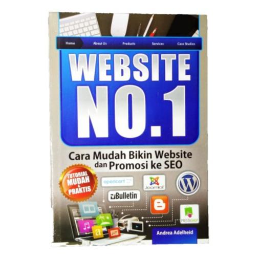 Gambar Website No. 1 Cara Mudah Bikin Website - Andrea Adelheid dari KETEMUBUKUONLINE Kab. Sleman Tokopedia