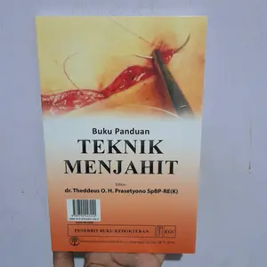 Buku Panduan Teknik Menjahit - Theddeus O.H. Prasetyono Asli HVS Warna