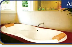 Bathub / Bak Mandi / Long Bathub Armando Tipe Tanam Marbel