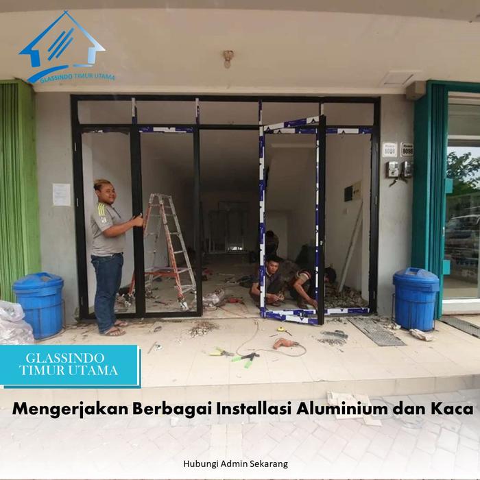 Partisi Ruko Jual Partisi Pintu Lipat RUKO Aluminium Kaca - Kota Tangerang Selatan ...