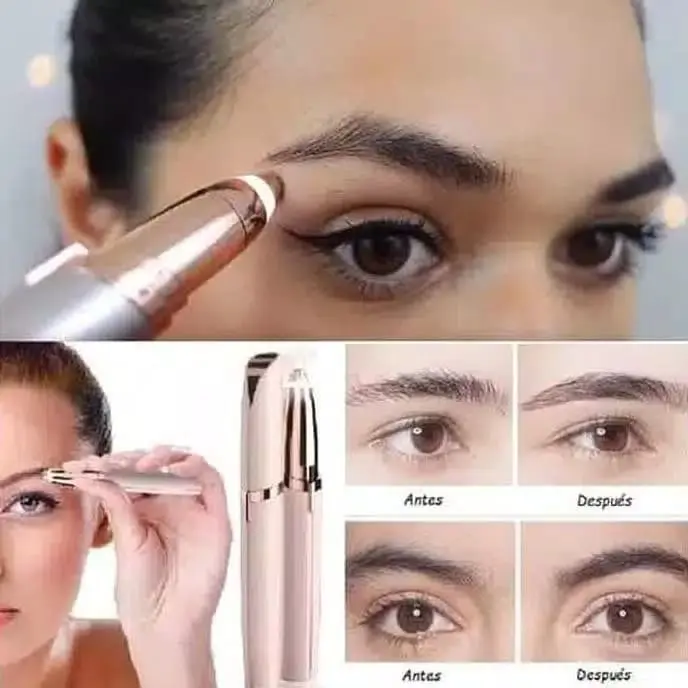 Alat Cukur Alis Elektrik/Led Eyebrow/Pisau Cukur/Eyebrow Trimmer ws