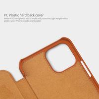 Gambar IPHONE 12 / 12 PRO 6.1 NILLKIN QIN LEATHER ORIGINAL FLIP COVER PC CASE - Hitam, 12 6.1 dari Case Thebest Kota Administrasi Jakarta Pusat 4 Tokopedia
