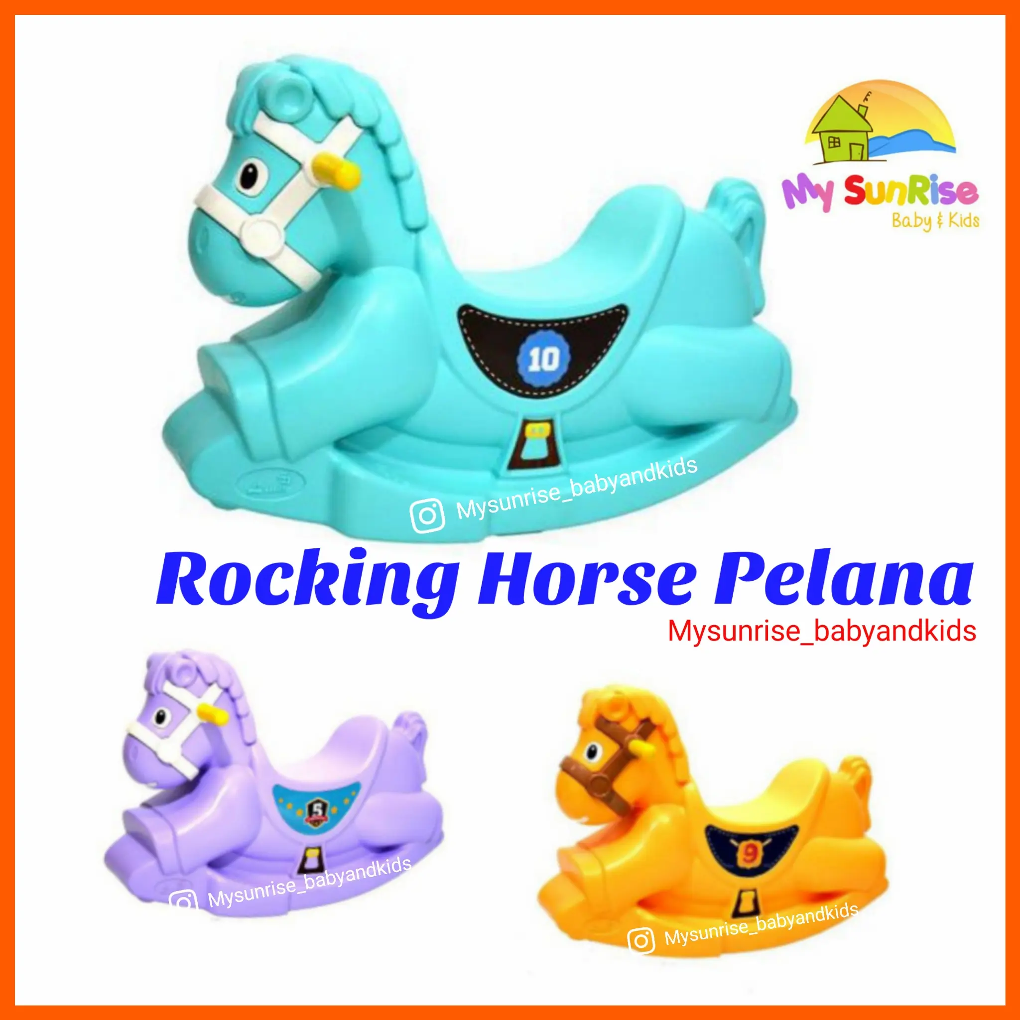 LABEILLE ID ROCKING HORSE PONY KC - 311 MAINAN KUDA AYUN / Jungkit