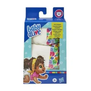 Baby Alive Doll Diaper Refill 4 Diapers