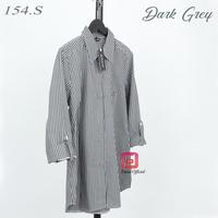 Gambar Kemeja Salur Stripe - Kemeja Kerja Wanita Garis Muslimah Syari BD3-154 dari badiastore_NEW Kota Tangerang Selatan 2 Tokopedia