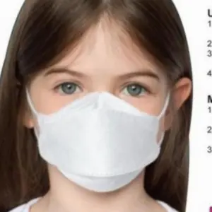 Masker Anak KF94 isi 50 pcs wrn putih