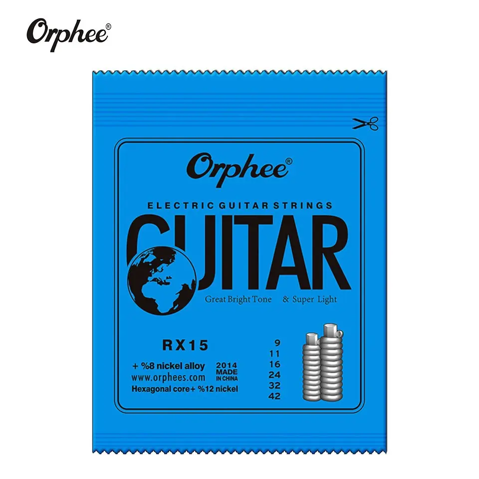 Orphee RX15 9-42 Senar Gitar Elektrik Super Light