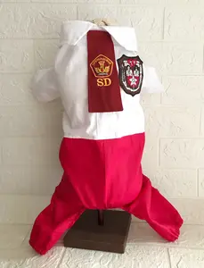 seragam SD untuk anjing kucing lucu MOHON BACA DESKRIPSI
