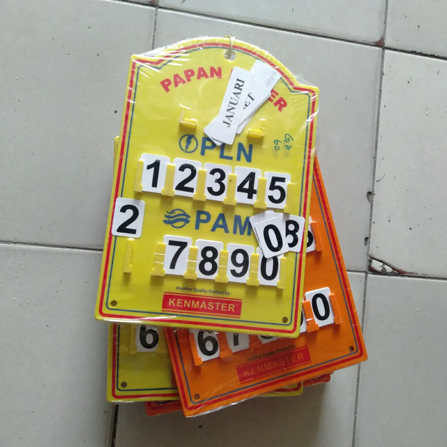 PAPAN METRAN PLN PAM NO URUT NAMA BULAN AIR WTP