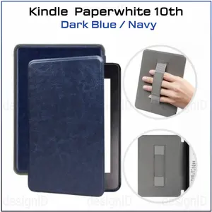 Leather kindle paperwhite 10th gen protective case smart cover kulit