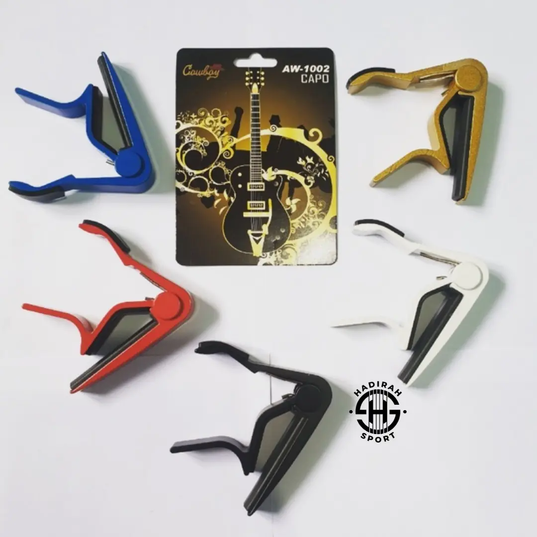 capo gitar cowboy kapo AW 1002 penjepit gitar bass ukulele capo aw1002