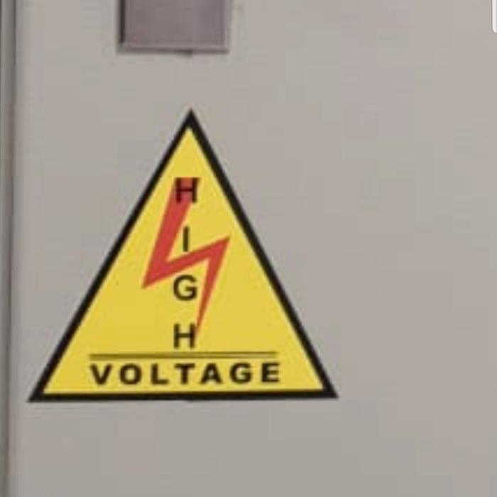 Jual Stiker High Voltage - Jakarta Pusat - PRIMA PANEL ELEKTRIK | Tokopedia