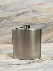 Hip Flask 6oz Stainless Steel botol minum model koboi
