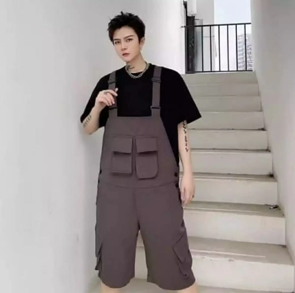Jumpsuit many pocket//jumpsuit pria wanita