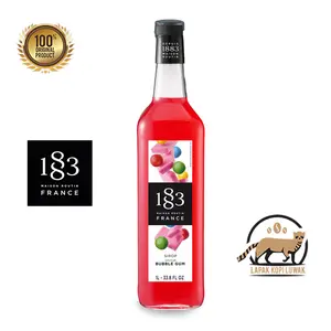 Bubble Gum Syrup merk 1883 Maison Routin