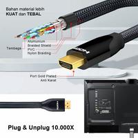 Gambar PX HD2 3MX - KABEL HDMI 4K HDR PREMIUM HDMI CABLE 2.0 3METER HIGHSPEED dari Enter Electronic Kota Tangerang Selatan 2 Tokopedia