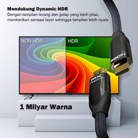 Gambar PX HD2 3MX - KABEL HDMI 4K HDR PREMIUM HDMI CABLE 2.0 3METER HIGHSPEED dari Enter Electronic Kota Tangerang Selatan 5 Tokopedia