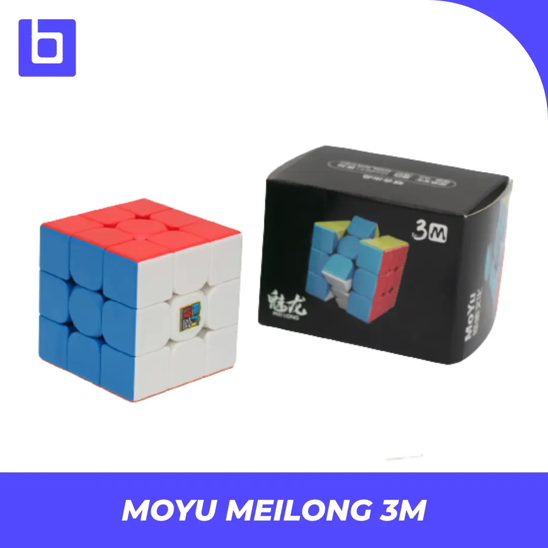 Cube 3x3 Moyu Meilong M 3M Magnetic Cube 3x3 Original