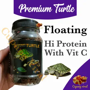 PREMIUM 88 - TURTLE Pelet Premium Kura Kura Air Floating 100 Gram